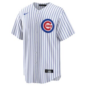 Miguel Amaya Chicago Cubs Nike Home Jersey4u Jersey - White photo 2 Jersey4u