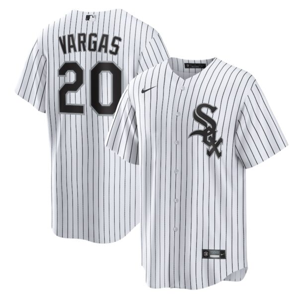 Miguel Vargas Chicago White Sox Nike Home Jersey4u Jersey - White photo 1 Jersey4u