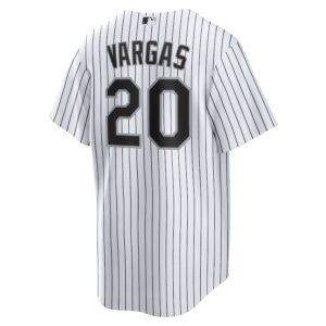 Miguel Vargas Chicago White Sox Nike Home Jersey4u Jersey - White photo 3 Jersey4u