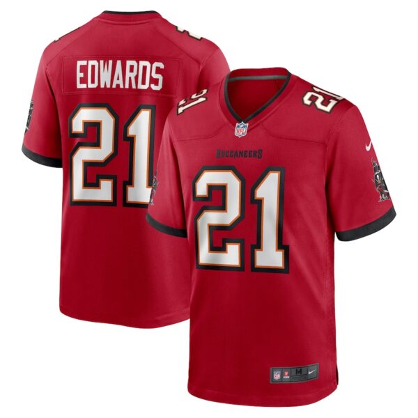 Mike Edwards Tampa Bay Buccaneers Nike  Game Jersey -  Red photo 1 Jersey4u