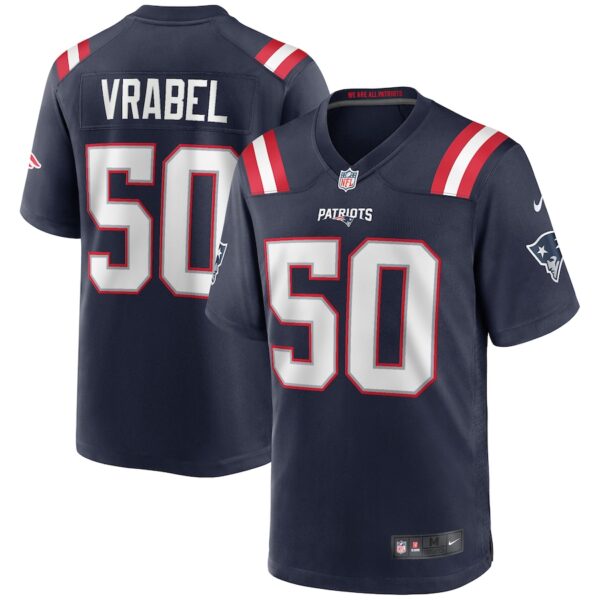 Mike Vrabel New England Patriots Nike Game Retired Player Jersey - Navy photo 1 Jersey4u
