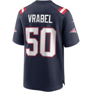 Mike Vrabel New England Patriots Nike Game Retired Player Jersey - Navy photo 3 Jersey4u