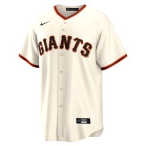 Mike Yastrzemski San Francisco Giants Nike Home Jersey4u Player Jersey - Cream photo 2 Jersey4u