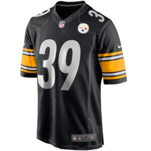 Minkah Fitzpatrick Pittsburgh Steelers Nike Game Jersey - Black photo 2 Jersey4u
