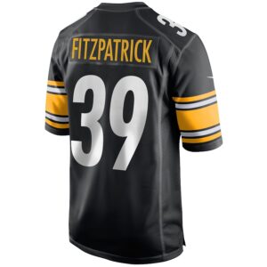 Minkah Fitzpatrick Pittsburgh Steelers Nike Game Jersey - Black photo 3 Jersey4u