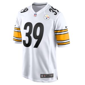Minkah Fitzpatrick Pittsburgh Steelers Nike Game Player Jersey - White photo 2 Jersey4u