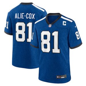 Mo Alie Cox Indianapolis Colts Nike Indiana Nights Alternate Game Jersey - Royal photo 1 Jersey4u