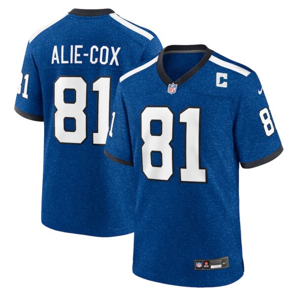 Mo Alie Cox Indianapolis Colts Nike Indiana Nights Alternate Game Jersey - Royal photo 1 Jersey4u