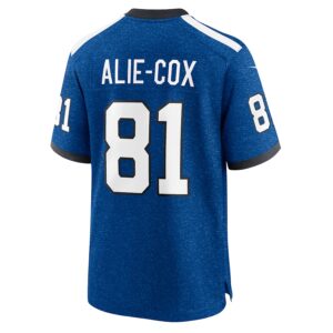 Mo Alie Cox Indianapolis Colts Nike Indiana Nights Alternate Game Jersey - Royal photo 3 Jersey4u
