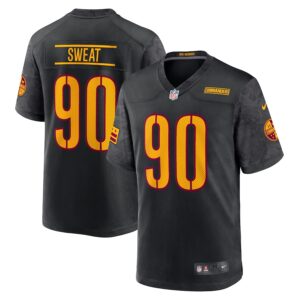 Montez Sweat Washington Commanders Nike Alternate Game Player Jersey - Black photo 1 Jersey4u