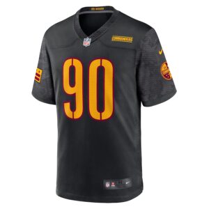 Montez Sweat Washington Commanders Nike Alternate Game Player Jersey - Black photo 2 Jersey4u