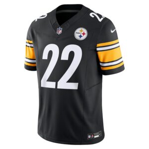 Najee Harris Pittsburgh Steelers Nike Vapor F.U.S.E. Limited Jersey - Black photo 2 Jersey4u