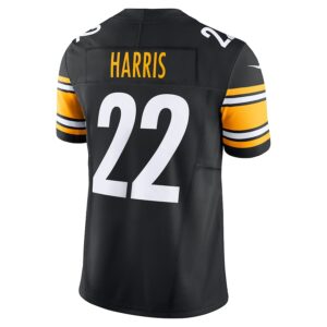Najee Harris Pittsburgh Steelers Nike Vapor F.U.S.E. Limited Jersey - Black photo 3 Jersey4u