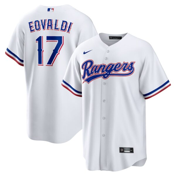 Nathan Eovaldi Texas Rangers Nike Home Jersey4u Jersey - White photo 1 Jersey4u