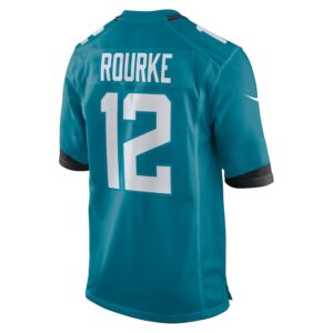 Nathan Rourke Jacksonville Jaguars Nike Team Game Jersey -  Teal photo 3 Jersey4u