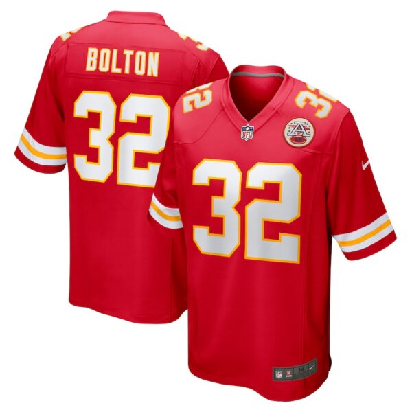Nick Bolton Kansas City Chiefs Nike Game Jersey - Red photo 1 Jersey4u