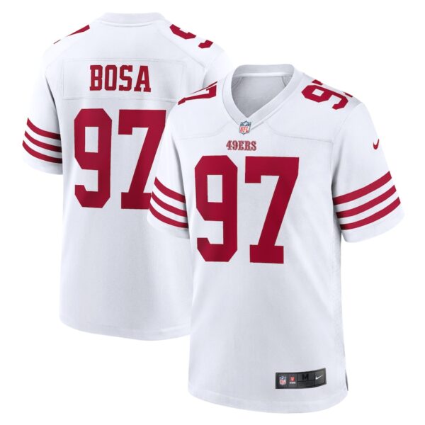 Nick Bosa San Francisco 49ers Nike Player Game Jersey - White photo 1 Jersey4u