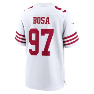 Nick Bosa San Francisco 49ers Nike Player Game Jersey - White photo 3 Jersey4u