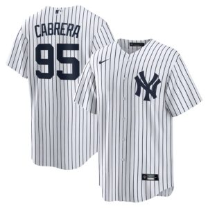 Oswaldo Cabrera New York Yankees Nike Home Jersey4u Jersey - White photo 1 Jersey4u