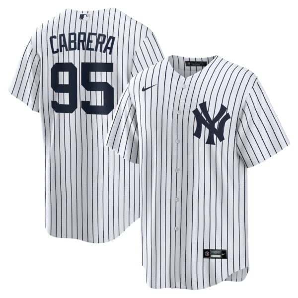 Oswaldo Cabrera New York Yankees Nike Home Jersey4u Jersey - White photo 1 Jersey4u