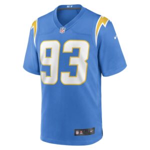 Otito Ogbonnia Los Angeles Chargers Nike Game Player Jersey - Powder Blue photo 2 Jersey4u