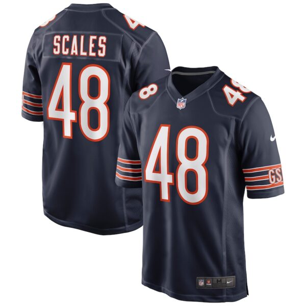 Patrick Scales Chicago Bears Nike Game Jersey - Navy photo 1 Jersey4u