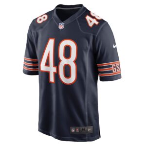Patrick Scales Chicago Bears Nike Game Jersey - Navy photo 2 Jersey4u