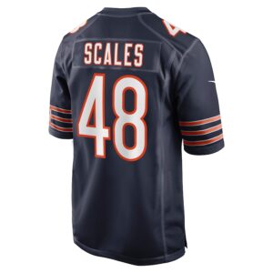 Patrick Scales Chicago Bears Nike Game Jersey - Navy photo 3 Jersey4u