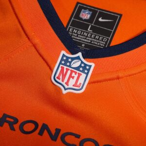 Patrick Surtain II Denver Broncos Nike Mile High Collection Game Jersey - Orange photo 4 Jersey4u