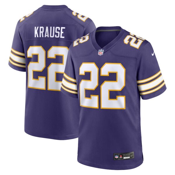Paul Krause Minnesota Vikings Nike Classic Retired Player Jersey - Purple photo 1 Jersey4u