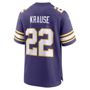 Paul Krause Minnesota Vikings Nike Classic Retired Player Jersey - Purple photo 3 Jersey4u