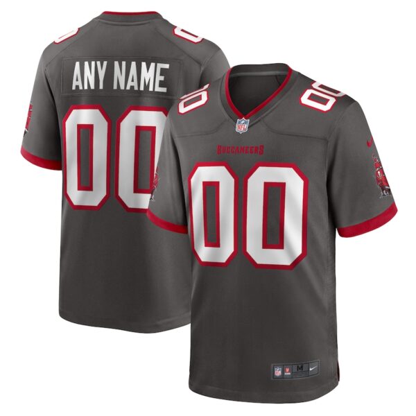 Tampa Bay Buccaneers Nike Alternate Custom Game Jersey - Pewter photo 1 Jersey4u
