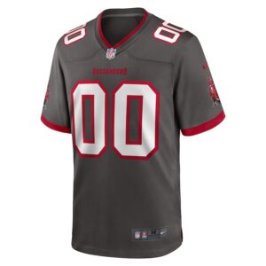 Tampa Bay Buccaneers Nike Alternate Custom Game Jersey - Pewter photo 2 Jersey4u