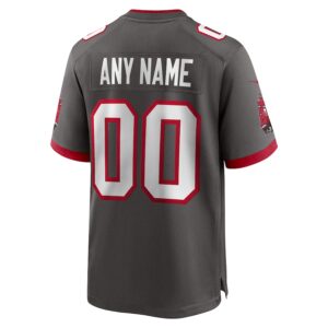 Tampa Bay Buccaneers Nike Alternate Custom Game Jersey - Pewter photo 3 Jersey4u