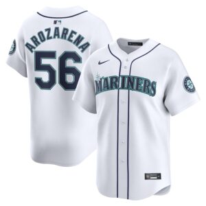 Randy Arozarena Seattle Mariners Nike Home Limited Player Jersey - White photo 1 Jersey4u