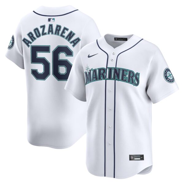 Randy Arozarena Seattle Mariners Nike Home Limited Player Jersey - White photo 1 Jersey4u