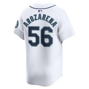 Randy Arozarena Seattle Mariners Nike Home Limited Player Jersey - White photo 3 Jersey4u