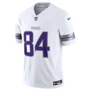 Randy Moss Minnesota Vikings Nike Alternate Vapor F.U.S.E. Retired Player Limited Jersey - White photo 2 Jersey4u