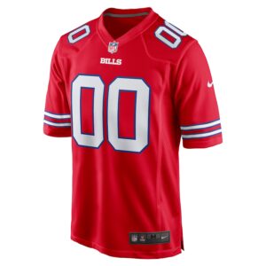 Buffalo Bills Nike Alternate Custom Game Jersey - Red photo 2 Jersey4u