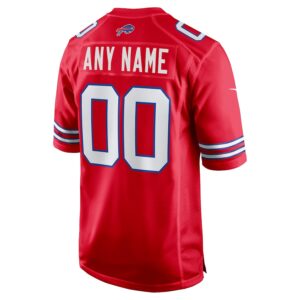 Buffalo Bills Nike Alternate Custom Game Jersey - Red photo 3 Jersey4u