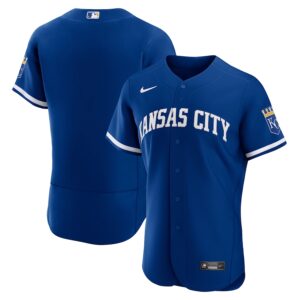 Kansas City Royals Nike 2022 Alternate Authentic Jersey - Royal photo 1 Jersey4u