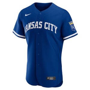 Kansas City Royals Nike 2022 Alternate Authentic Jersey - Royal photo 2 Jersey4u