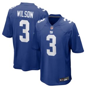 Russell Wilson New York Giants Nike Game Jersey - Royal photo 1 Jersey4u