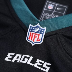 Saquon Barkley Philadelphia Eagles Nike Alternate Game Jersey -  Black photo 4 Jersey4u