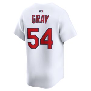 Sonny Gray St. Louis Cardinals Nike Alternate Limited Player Jersey - White photo 3 Jersey4u