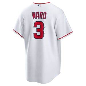 Taylor Ward Los Angeles Angels Nike Home Jersey4u Jersey - White photo 3 Jersey4u