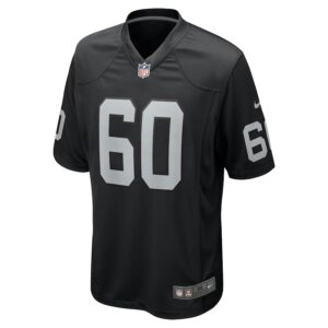 Tomari Fox Las Vegas Raiders Nike Team Game Jersey -  Black photo 2 Jersey4u