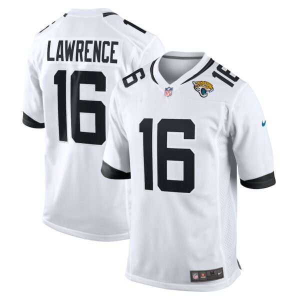 Trevor Lawrence Jacksonville Jaguars Nike White Game Jersey - White photo 1 Jersey4u