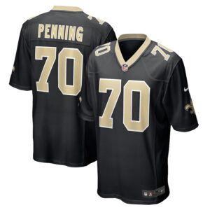 Trevor Penning New Orleans Saints Nike Game Player Jersey - Black photo 1 Jersey4u