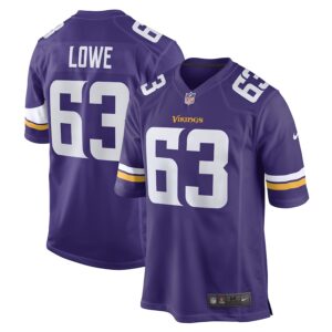 Vederian Lowe Minnesota Vikings Nike Game Player Jersey - Purple photo 1 Jersey4u